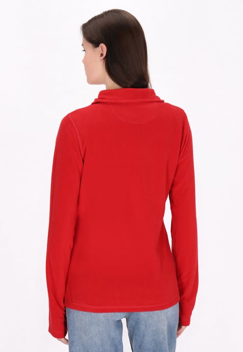 Mymo Fleecepullover Damen verrotten - Image 4