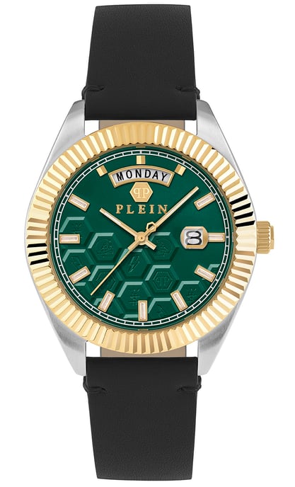 Philipp Plein Date Superlative Gent Herren Schwarz Uhr PWPVA0124 - Image 1