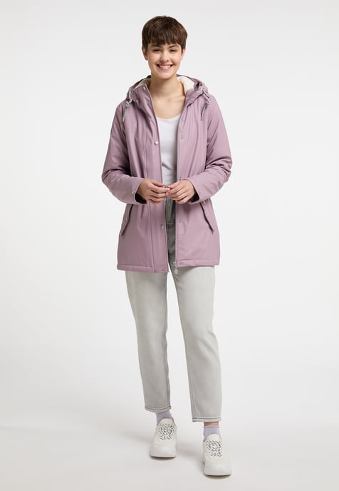 myMo Veste de pluie avec doublure en fourrure tissée keepsudry - Image 4