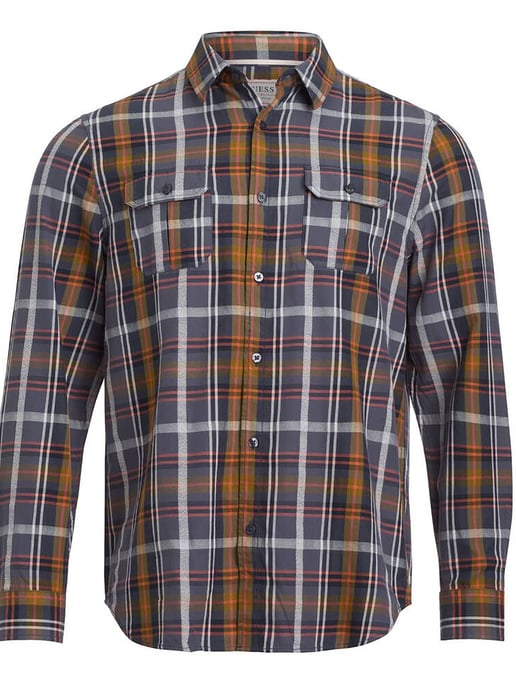 GUESS Mens Long Sleeve Shirt