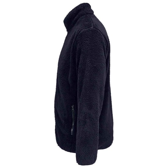 SOLS Unisex Adult Finch Fluffy Jacket (Navy)