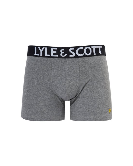 Lyle & Scott – Modische Unterhosen im 3er-Pack in Mehrfarbig - Image 2