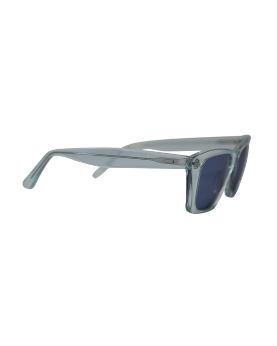 Acne Studios Ingridh Katzenaugen-Sonnenbrille aus lichtblauem Acetat - Image 2