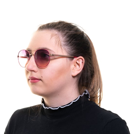 Guess GF0367 28Z 53 Damen Sonnenbrille in Pink - Image 4