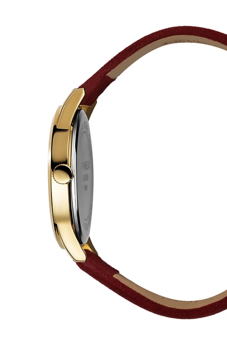 Orphelia Fashion Wildleder Damen rote Uhr OF711701 - Image 2