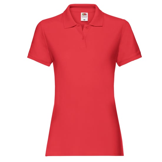 Fruit of the Loom - "Premium" Poloshirt für Damen (Rot) - Image 1