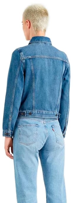 Levi's Women's Denim Jacket In Light Blue - Image 2