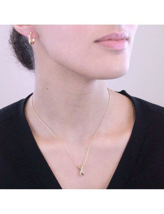 Criss und X Duo Set : Gold und Kristall - Image 2