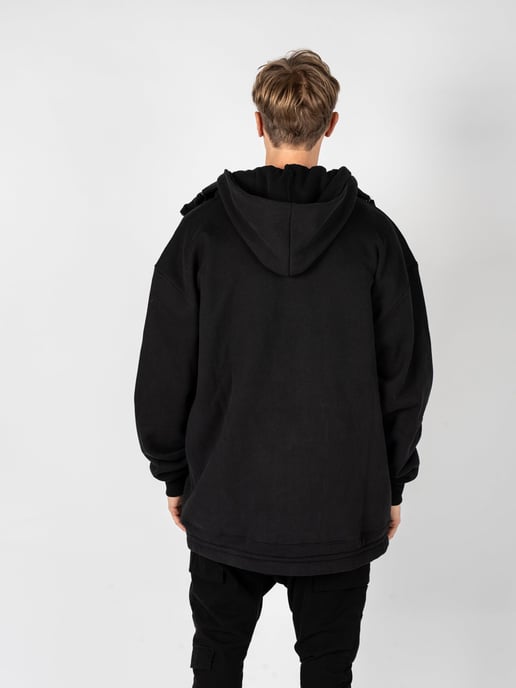 La Haine Inside Us Sweatshirt LM012 Herren Schwarz - Image 3