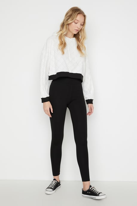 Trendyol Femmes/Filles Long Taille haute mince Collants - Image 2