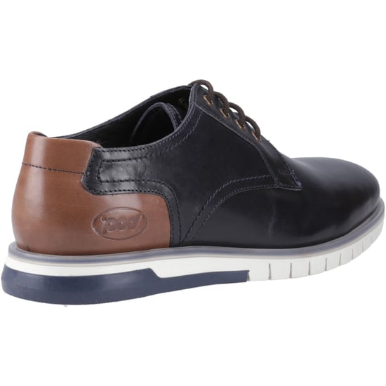 Pod Cillian Leder Herren Schnürschuhe Navy - Image 2