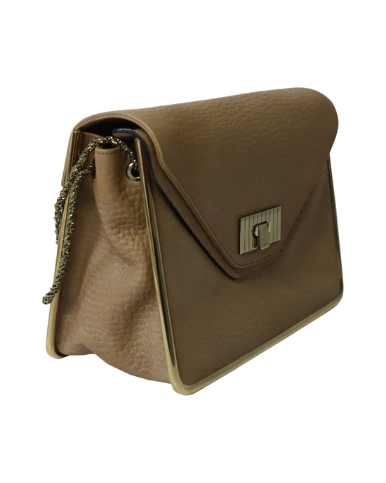 Chloe Sally Schultertasche aus karamellbraunem Leder - Image 2