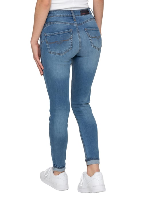 Enzo | Womens Magic Shaping Skinny Fit Jeans - Image 3