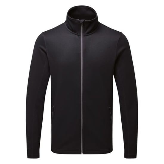 Premier Mens Sustainable Zipped Jacket (Schwarz) - Image 1