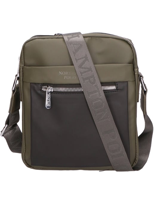 Northampton Polo Club shoulder bag Men GREEN-BLACK