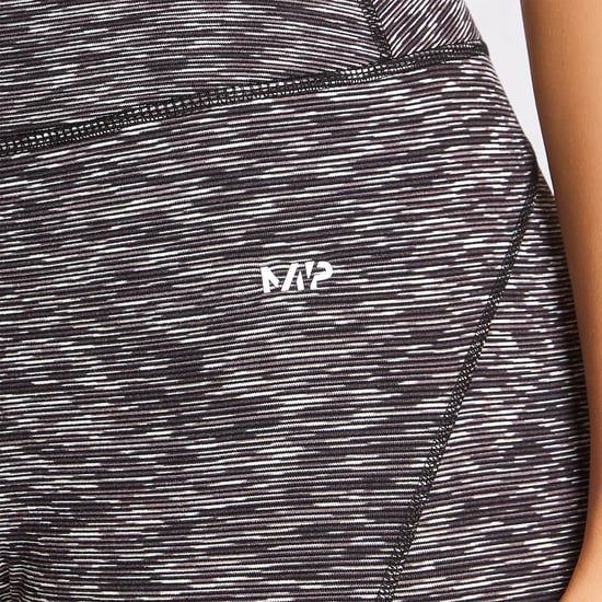 MP Women's Power Leggings - Black Space Dye - Image 6