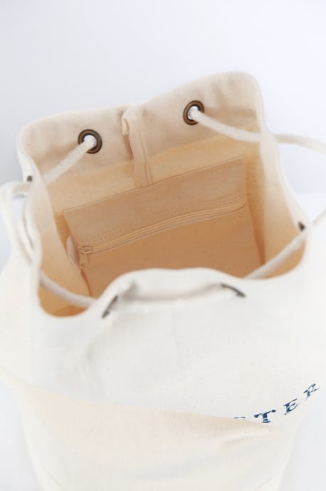 Dreimaster Baumwolltasche Damen Beige - Image 3