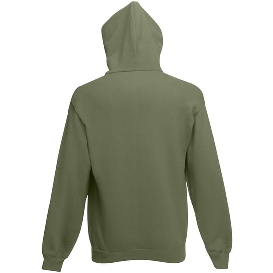 Fruit Of The Loom Herren Sweatshirt mit Kapuze / Hoodie (Klassisch Oliv) - Image 2