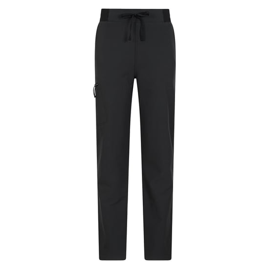 Mountain Warehouse Womens/Ladies Adventure Water Resistant Hiking Trousers (Black)