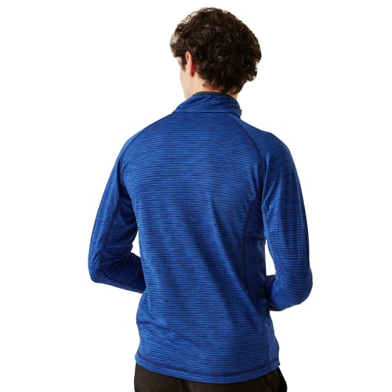 Regatta - "Yonder II" Fleece-Oberteil mit halbem Reißverschluss für Herren (Königsblau) - Image 3