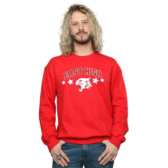 Disney Herren High School Musical The Musical Wildcat Sterne Sweatshirt (rot) - Image 2