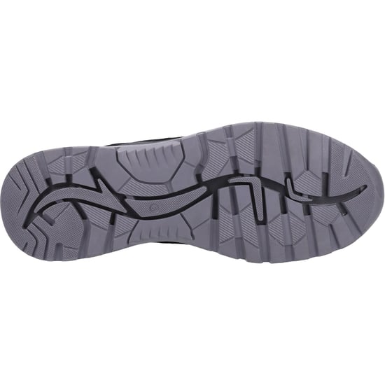 Hush Puppies Pele Leder Herren Schwarz Nubuk Schnürschuhe - Image 3