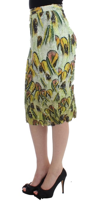 Lanre Da Silva Ajayi Women's Multicolor Organza Pencil Skirt
