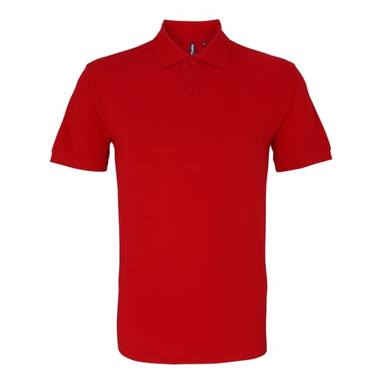 Asquith & Fox Herren Polohemd mit kurzen Ärmeln (kirschrot) - Image 1