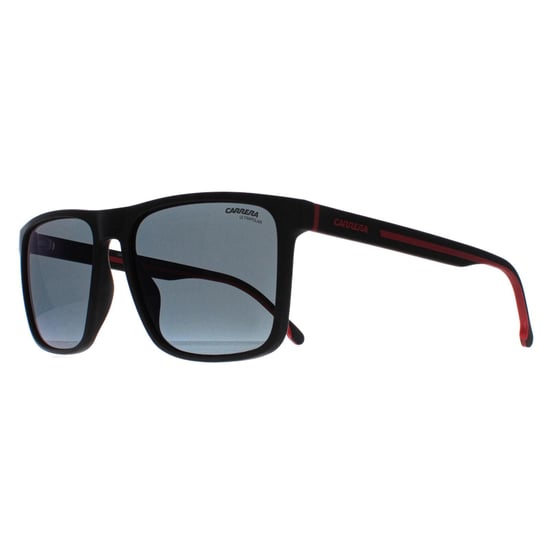 Carrera Rectangle Herren Schwarz und Rot Burgund 8064/S - Image 2