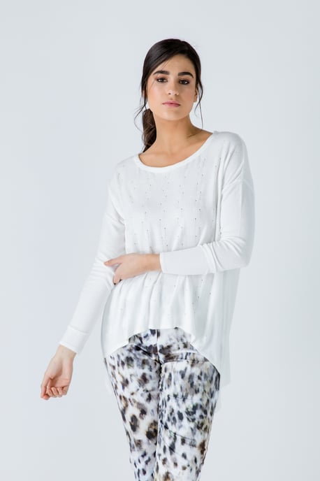 Jacquard-Strickoberteil - Image 4