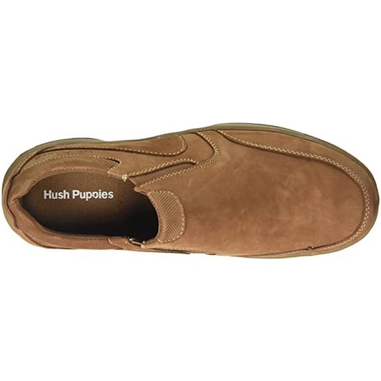 Hush Puppies Herren Jasper Slip On Lederschuhe (Tan) - Image 4