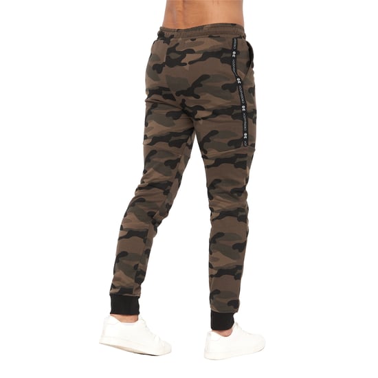 Crosshatch - "Merton" Jogginghosen für Herren (Wald) - Image 2