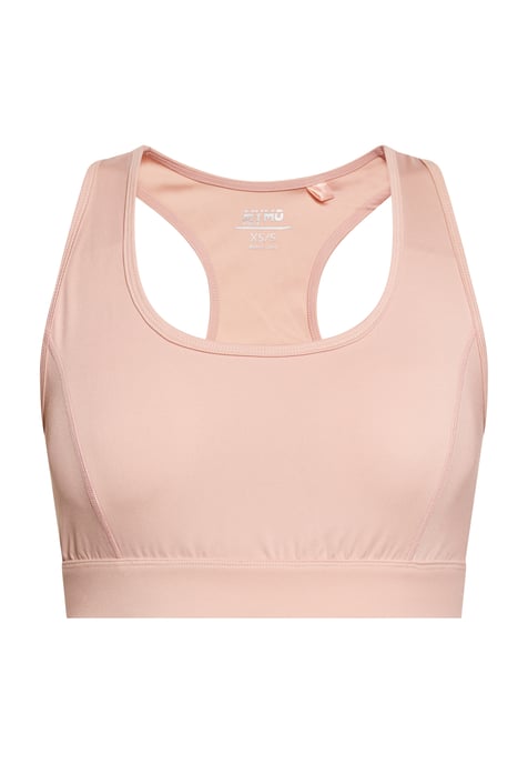 Mymo Crop-Top Damen Makrone Rosa - Image 1