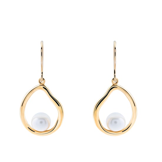 Orphelia 'Baptiste' Damen 925 Sterling Silber Tropfenohrringe - Gold ZO-7507/G - Image 6