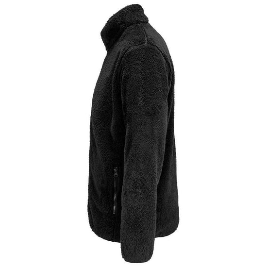 SOLS Unisex Erwachsene Finch Fluffy Jacket (Schwarz) - Image 2