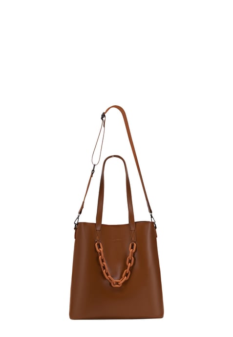 Elizabeth Chain Detail Tote Bag