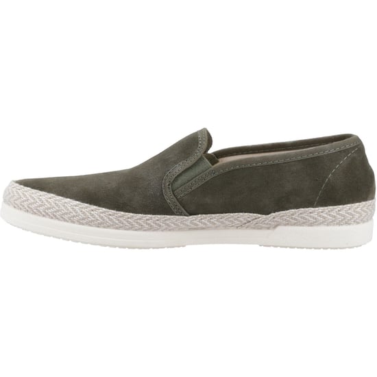 Dune Francisco Wildleder Herren Khaki Turnschuhe - Image 5