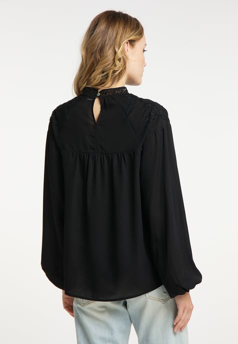 Dreimaster Tunika Damen schwarz - Image 4