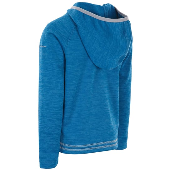 Trespass Girls Goodness Airtrap Fleece Hoodie (Cosmic Blue)