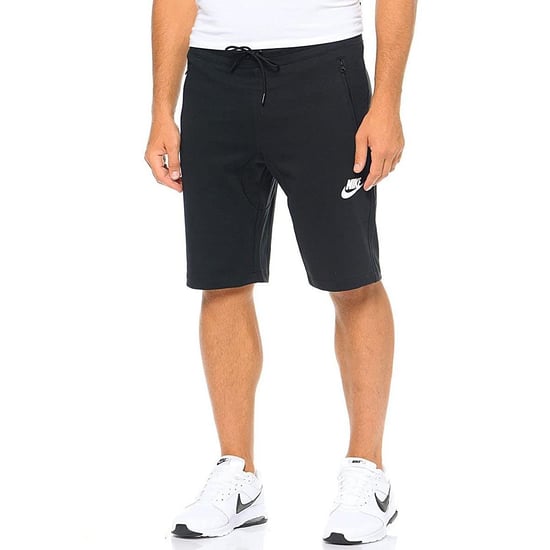 Nike Herren Fleece Sweat Shorts Schwarz - Image 1