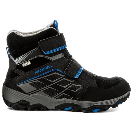 Merrell ML-B Polar Waterproof Kids Black Boots