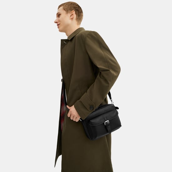 Warner Crossbody in Pebbled Leather