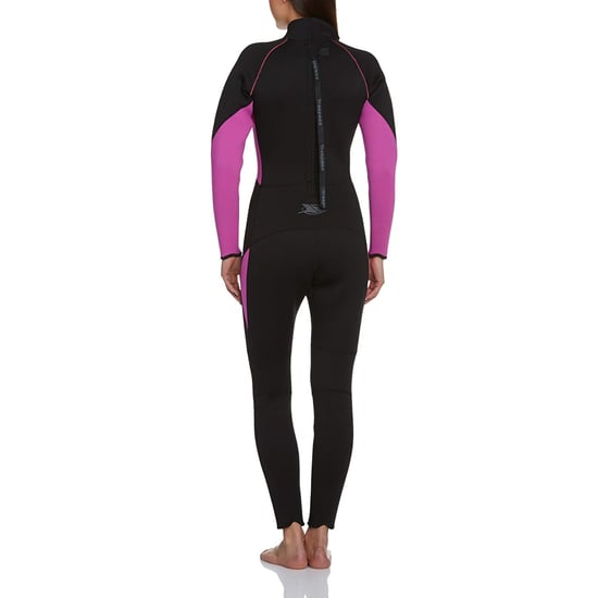 Trespass Womens/Ladies Aquaria Full Length 5mm Neoprenanzug (Schwarz) - Image 2