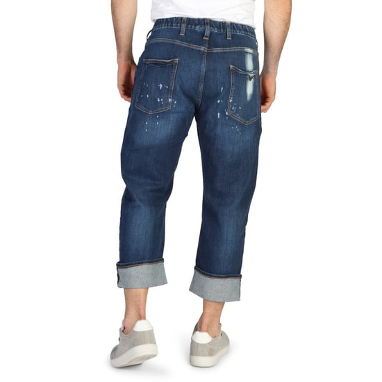 Emporio Armani Homme Pantalon Boyfriend Longueur de la cheville  Bleu - Image 2