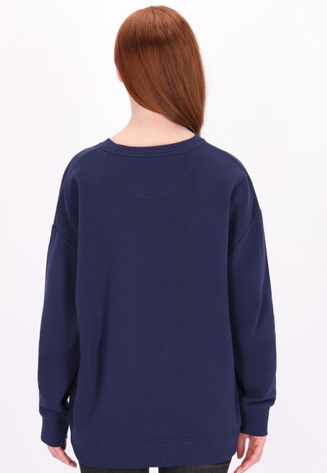 Dreimaster Sweatshirt Damen Marine - Image 4