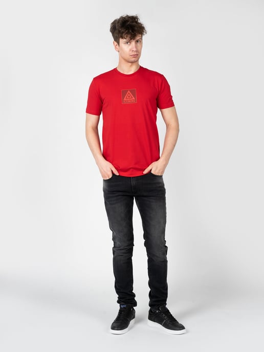 Iceberg T-Shirt C-Neck Men's Red