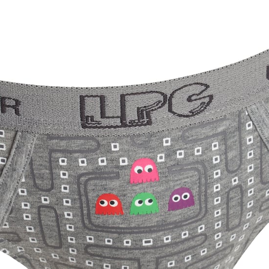 Pack of 2 LPG2018 boys' breathable fabric briefs with anatomical front