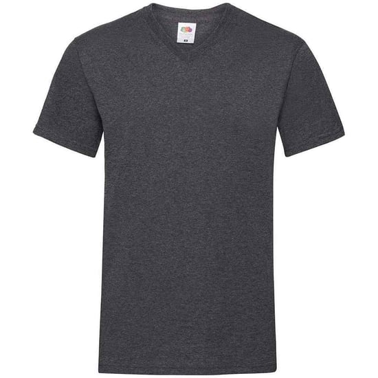 Fruit of the Loom - "Valueweight" T-Shirt V-Ausschnitt für Herren (Dunkles Grau) - Image 1