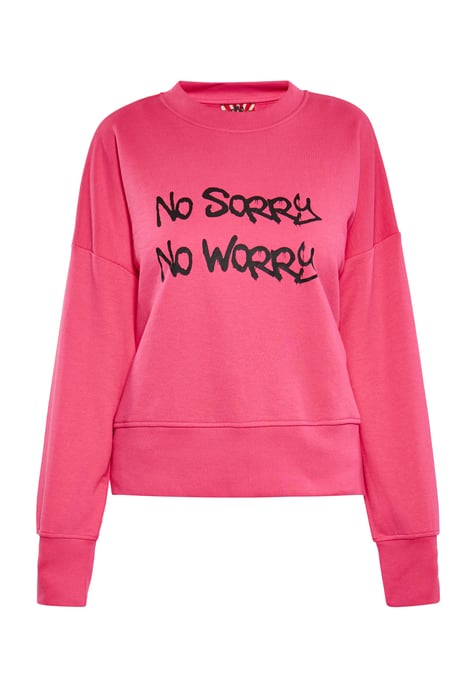 Mymo Sweatshirt Damen Rosa - Image 1