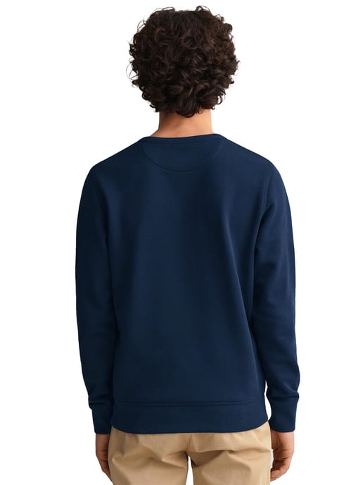 Gant | Herren Archiv Schild Rundhalsausschnitt Sweatshirt - Image 3